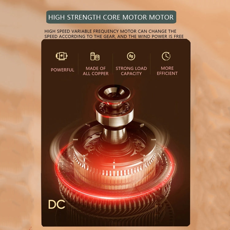 1800W Desktop High-power Two-speed Heater Household Fast Heating Heater, Spec: EU Plug(White) - Electric Heaters by PMC TechLife | Online Shopping South Africa | PMC TechLife | Buy Now Pay Later Mobicred