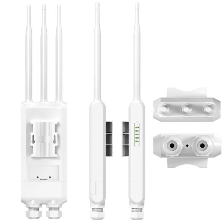 COMFAST CF-EW85 1300Mbps 2.4G/5.8G Gigabit Wireless AP Signal Amplifier Supports DC/POE Power Supply US Plug - free shipping - PMC TechLife - Order now!