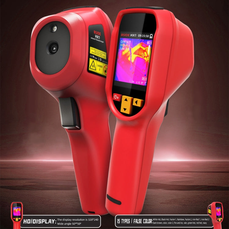 BSIDE HX1 Handheld Thermal Imaging Device Power Non-Contact Thermometer - free shipping - PMC TechLife - Order now!