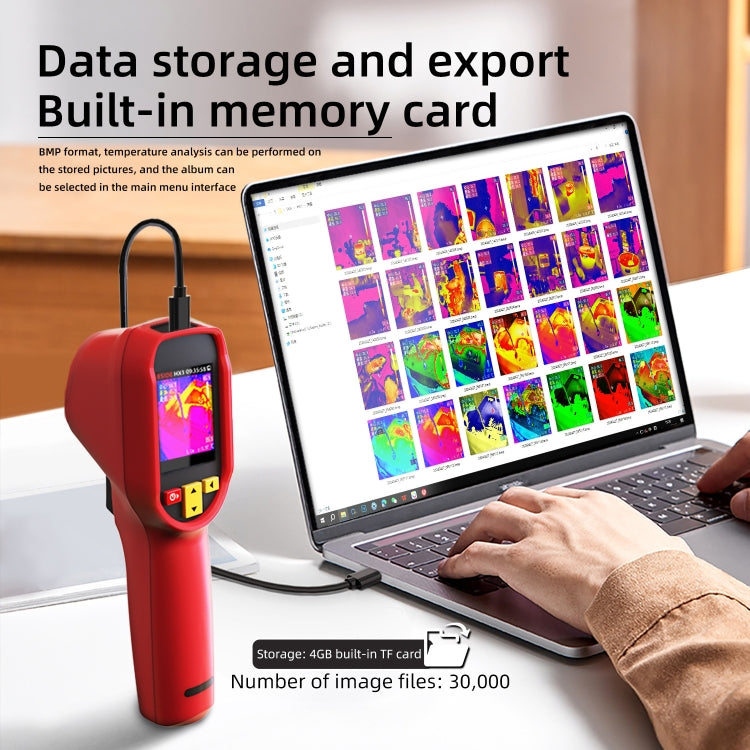 BSIDE HX1 Handheld Thermal Imaging Device Power Non-Contact Thermometer - free shipping - PMC TechLife - Order now!