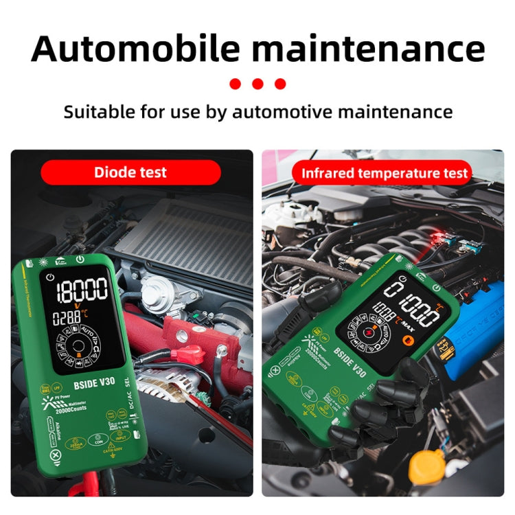 BSIDE V30 Intelligent Colorful Screen PV Multimeter Infrared Thermometer - free shipping - PMC TechLife - Order now!