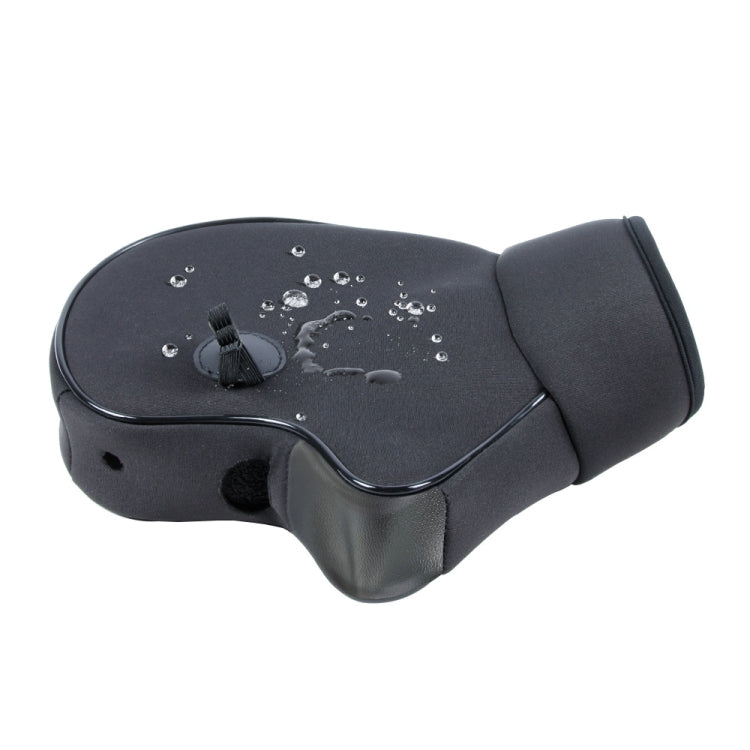 Motorcycle Riding Velvet Warm Grip Gloves(Black) - Protective Gear by PMC TechLife | Online Shopping South Africa | PMC TechLife | Buy Now Pay Later Mobicred