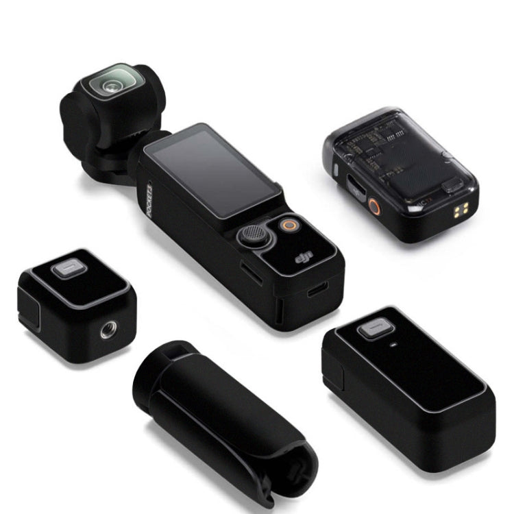 For DJI Pocket 3 Camera Stickers Anti-scratch Non-adhesive Protective Film(Matte Black) - free shipping - PMC TechLife - Order now!