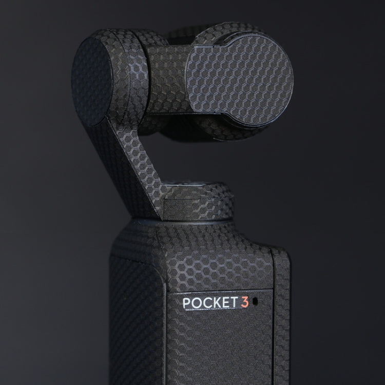 For DJI Pocket 3 Camera Stickers Anti-scratch Non-adhesive Protective Film(Matte Black) - free shipping - PMC TechLife - Order now!