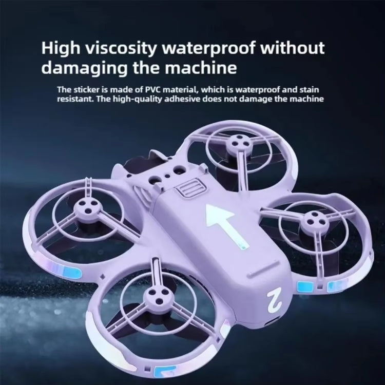 For DJI Neo Luminous Stickers Night Glow Cool Film(Red) - free shipping - PMC TechLife - Order now!