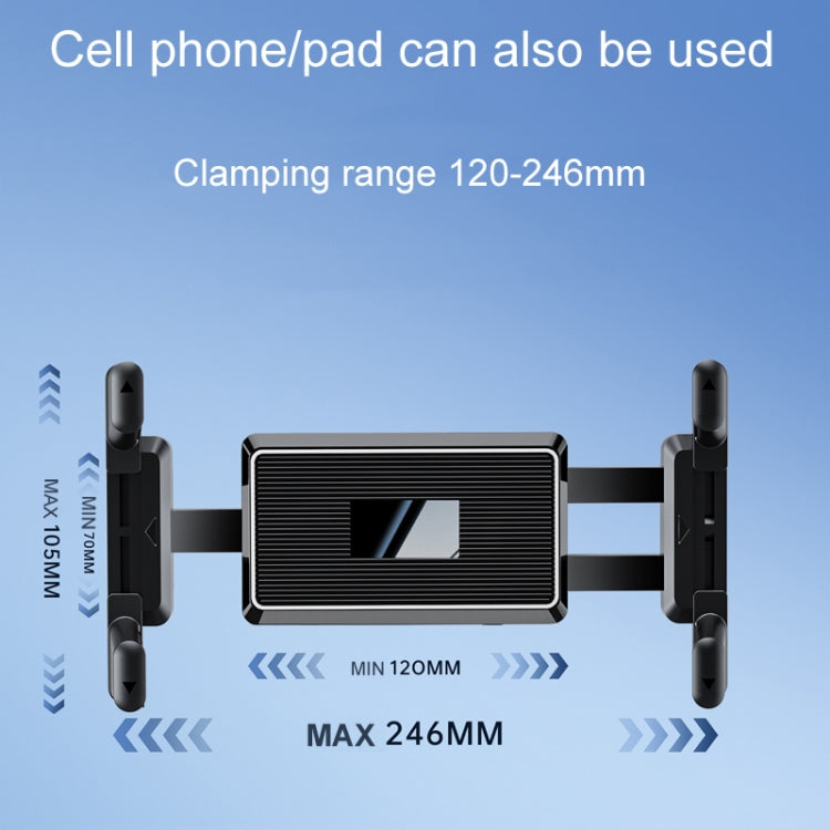 Engineering Truck Off-Road Vehicle Handrail Folding Screen Cell Phone Tablet Universal Bracket - Universal Car Holders by PMC TechLife | Online Shopping South Africa | PMC TechLife | Buy Now Pay Later Mobicred