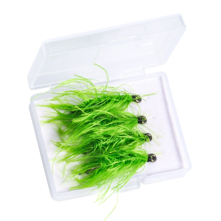 4pcs /Box Hooks Imitation Aquatic Grass Fishing Hooks Grass Hooks(10#) - Fishing Hooks by PMC TechLife | Online Shopping South Africa | PMC TechLife | Buy Now Pay Later Mobicred