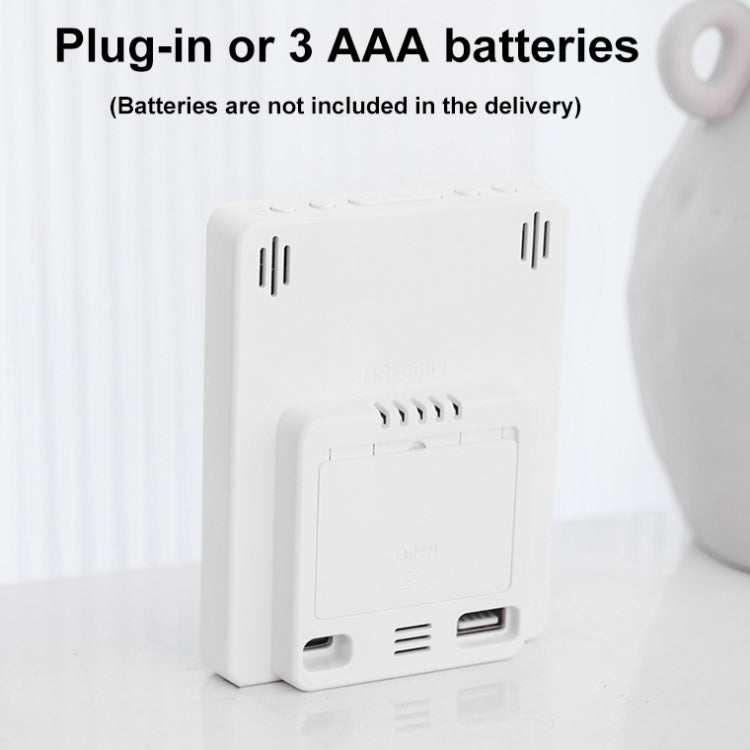 Multifunctional Temperature / Humidity Display Electronic Alarm Clock, Color: Green Black - Alarm Clocks by PMc TechLife | Online Shopping South Africa | PMc TechLife | Buy Now Pay Later Mobicred