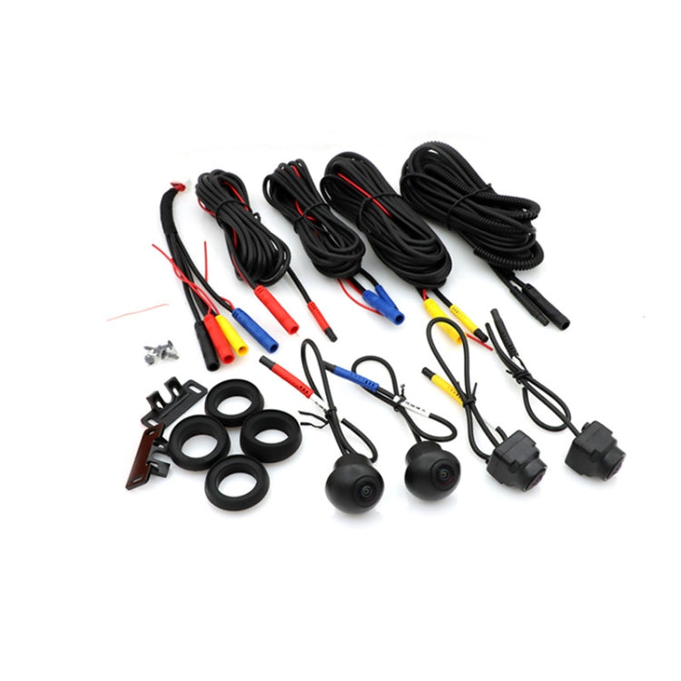 3D AHD1080P Switch 720P 360 Degree Panoramic Camera Imaging System Vehicle Camera(Cross-border Version) - Rear View Cameras by PMC TechLife | Online Shopping South Africa | PMC TechLife | Buy Now Pay Later Mobicred