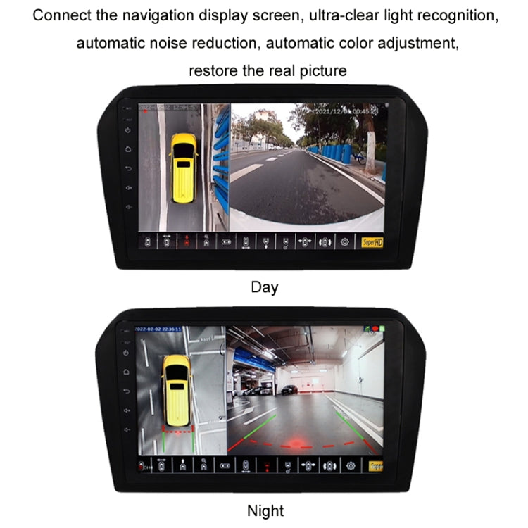 3D AHD1080P Switch 720P 360 Degree Panoramic Camera Imaging System Vehicle Camera(Cross-border Version) - Rear View Cameras by PMC TechLife | Online Shopping South Africa | PMC TechLife | Buy Now Pay Later Mobicred