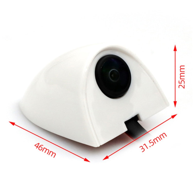 Punch-Free Car Imaging Side View Blind Spot Car Universal Night Vision Camera, Specifications: CVBS White - free shipping - PMC TechLife - Order now!
