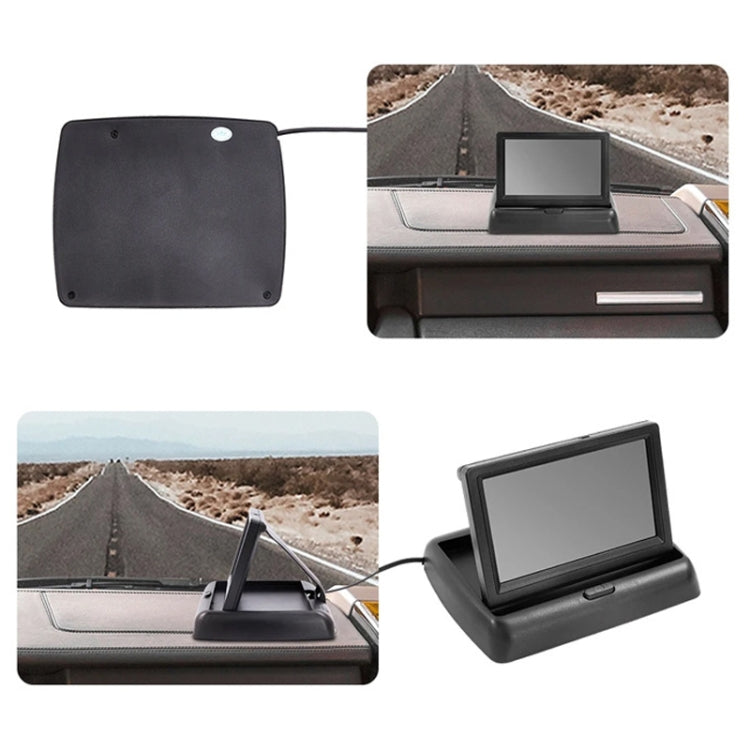 4.3 Inch Display Night Vision Waterproof Reversing Camera +7 Meter Extension Cable, Color: Detachable Screen + Butterfly Camera - Rear View Cameras by PMC TechLife | Online Shopping South Africa | PMC TechLife | Buy Now Pay Later Mobicred
