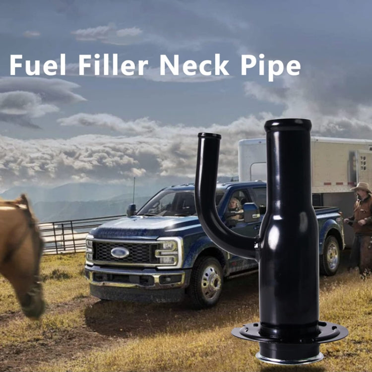 Car Fuel Tank Filler Pipe For Ford F-350 / F-450 / F-550 Super Duty 6.0L Fuel Engine 2005-2007(Black) - oil tank tubes & oil pumps by PMC TechLife | Online Shopping South Africa | PMC TechLife | Buy Now Pay Later Mobicred