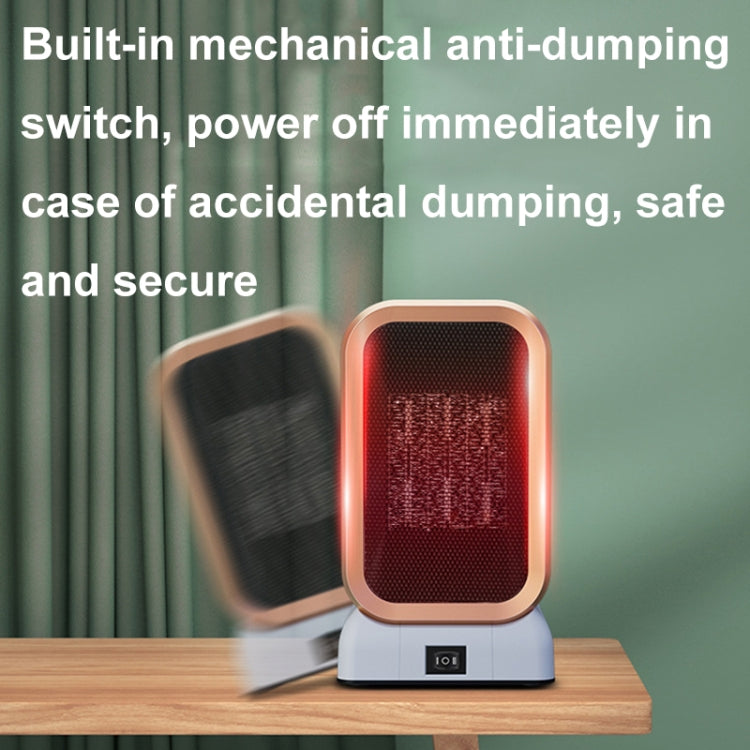 1000W High-power Household Heater Small Desktop Ceramic PTC Heating Heater, Spec: US Plug(Black) - Electric Heaters by PMC TechLife | Online Shopping South Africa | PMC TechLife | Buy Now Pay Later Mobicred