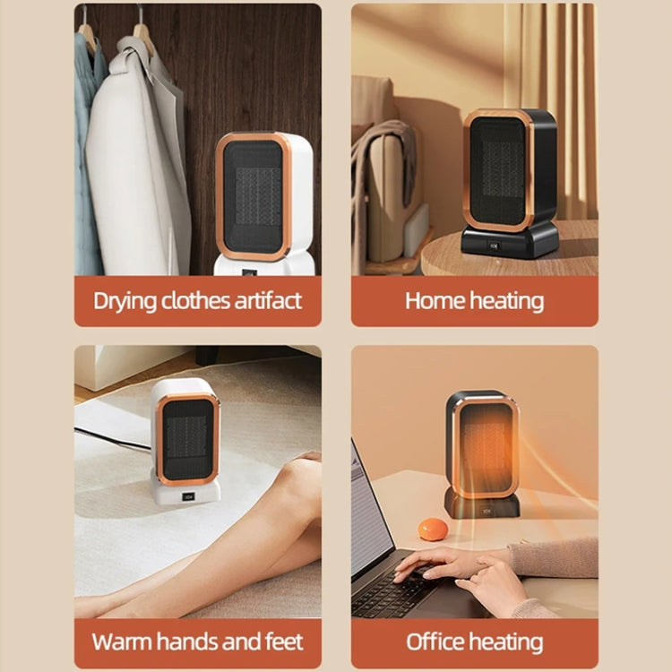 1000W High-power Household Heater Small Desktop Ceramic PTC Heating Heater, Spec: US Plug(White) - Electric Heaters by PMC TechLife | Online Shopping South Africa | PMC TechLife | Buy Now Pay Later Mobicred