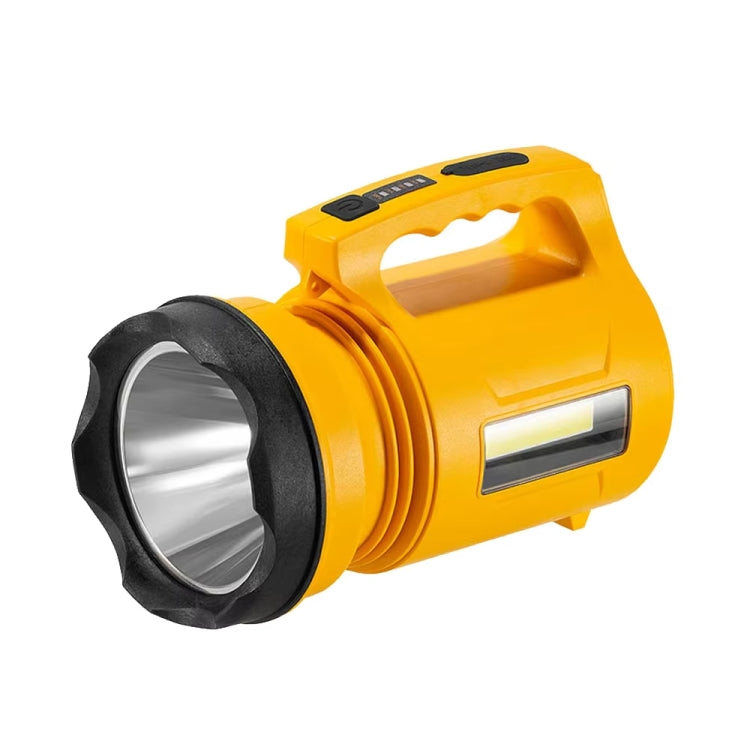 E-SMARTER 8W5205-2 Small Carrying Light With RGB Colorful Lamps Outdoor Cycling Searchlight(Yellow) - free shipping - PMc TechLife - Order now!