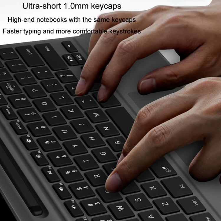 For Microsoft Surface Pro 8 / 9 / X Bluetooth Keyboard Magnetic Tablet Wireless Touch Backlit Keyboard With Pen Slot(Green) - free shipping - PMC TechLife - Order now!