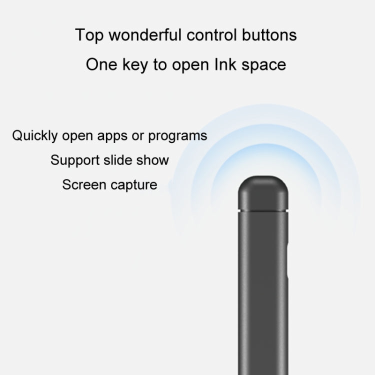For Microsoft Surface Pro 8 / 9 / Go Laptop Stylus 4096 Pressure Sensitive Stylus Pen(Gray) - Stylus Pen by PMC TechLife | Online Shopping South Africa | PMC TechLife | Buy Now Pay Later Mobicred