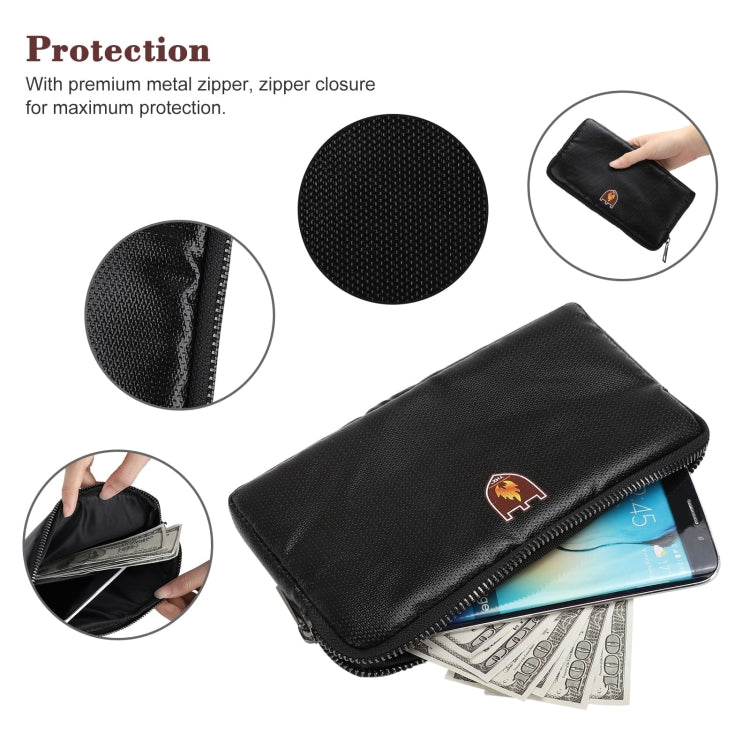 Fireproof and Waterproof Protective Bag for Digital Accessories Valuables 7.87x4.3x0.78 Inch - free shipping - PMc TechLife - Order now!
