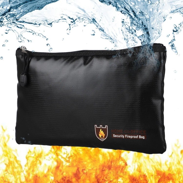10.6x6.3in Fireproof Waterproof Document And Money Bag Cash Envelope For Jewelry Passport Valuables - free shipping - PMc TechLife - Order now!