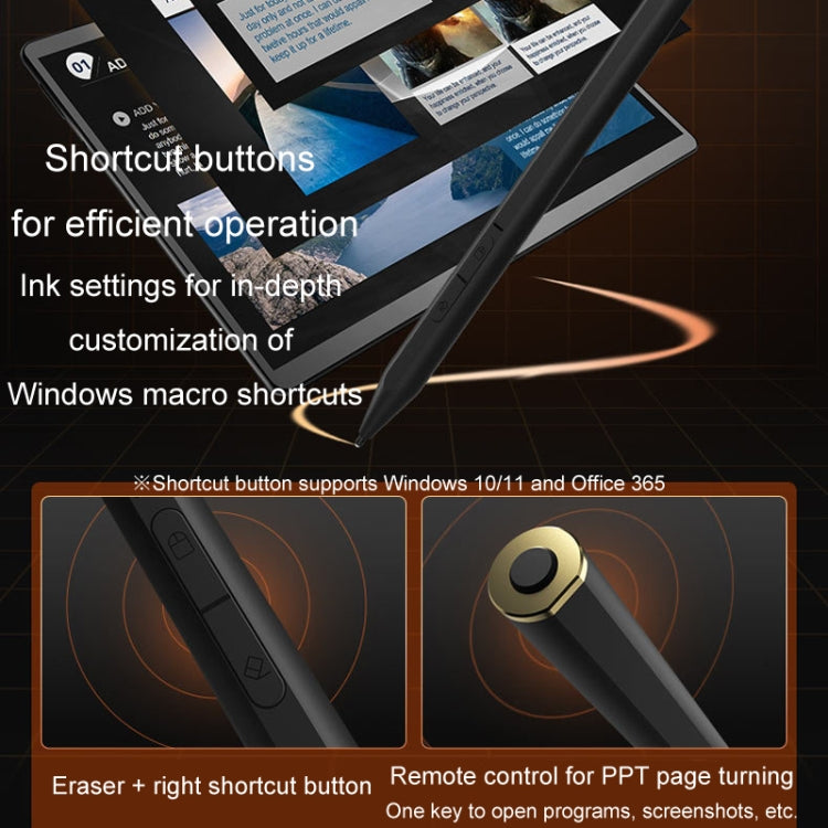 C582S For Microsoft Surface Stylus Pen Anti-Mistouch 4096 Pressure Sensitive Touch Pen Support lnk Bluetooth Function(Silver) - Stylus Pen by PMC TechLife | Online Shopping South Africa | PMC TechLife | Buy Now Pay Later Mobicred