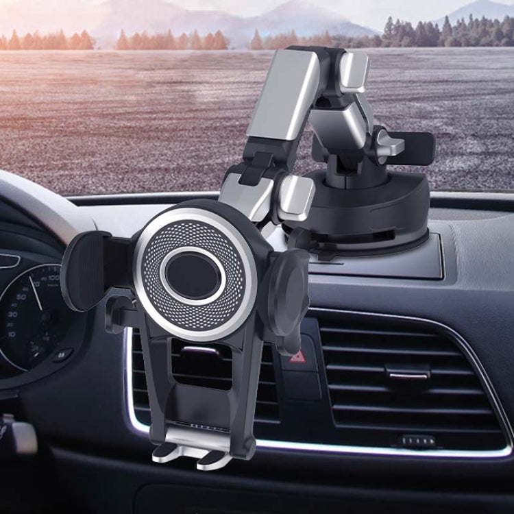Car Suction Cup Multi-function Cell Phone Navigation Mount, Style: With Hose - Universal Car Holders by PMC TechLife | Online Shopping South Africa | PMC TechLife | Buy Now Pay Later Mobicred