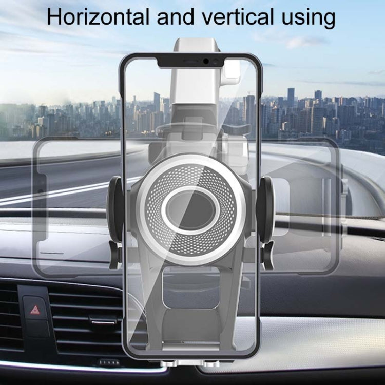 Car Suction Cup Multi-function Cell Phone Navigation Mount, Style: With Triangle Air Vent - Universal Car Holders by PMC TechLife | Online Shopping South Africa | PMC TechLife | Buy Now Pay Later Mobicred
