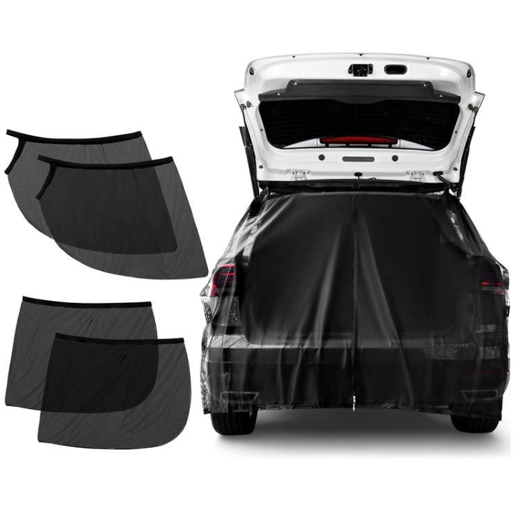 Car Rear Trunk Ventilation Shade Anti-mosquito Screen Cover, Size: M(Set) - Window Foils & Solar Protection by PMC TechLife | Online Shopping South Africa | PMC TechLife | Buy Now Pay Later Mobicred