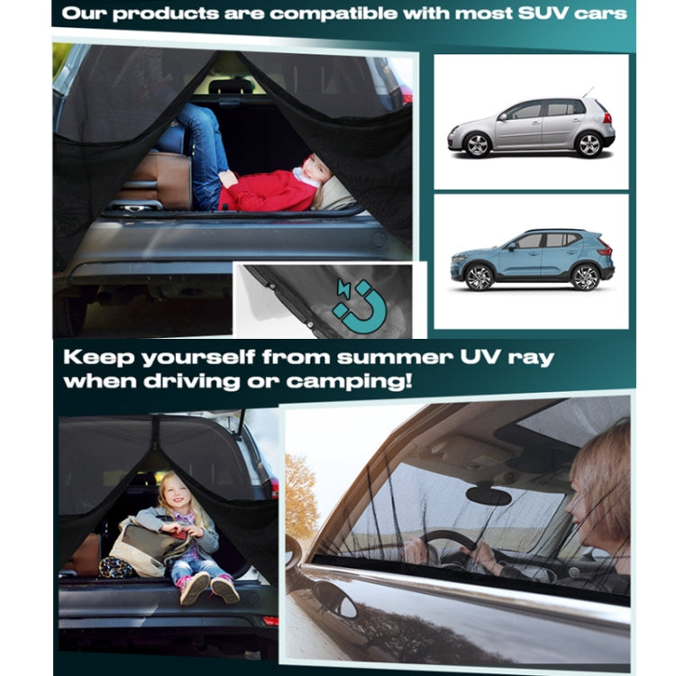 Car Rear Trunk Ventilation Shade Anti-mosquito Screen Cover, Size: L(Set) - Window Foils & Solar Protection by PMC TechLife | Online Shopping South Africa | PMC TechLife | Buy Now Pay Later Mobicred