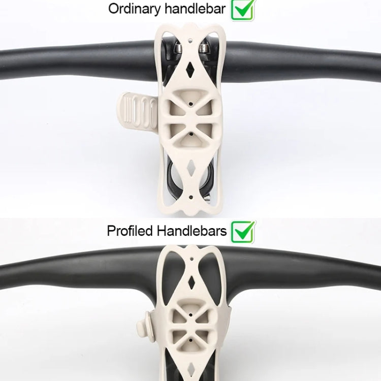 GUB P9 Bicycle Dragonfly Shape Silicone Phone Holder(Black) - Holders by GUB | Online Shopping South Africa | PMC TechLife | Buy Now Pay Later Mobicred