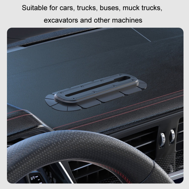 SUV Car Modified Central Control Bracket Base Slider, Specifications: Paste Elliptical Base - Universal Car Holders by PMC TechLife | Online Shopping South Africa | PMC TechLife | Buy Now Pay Later Mobicred