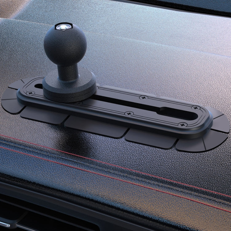 SUV Car Modified Central Control Bracket Base Slider, Specifications: Screw Rail Base - Universal Car Holders by PMC TechLife | Online Shopping South Africa | PMC TechLife | Buy Now Pay Later Mobicred
