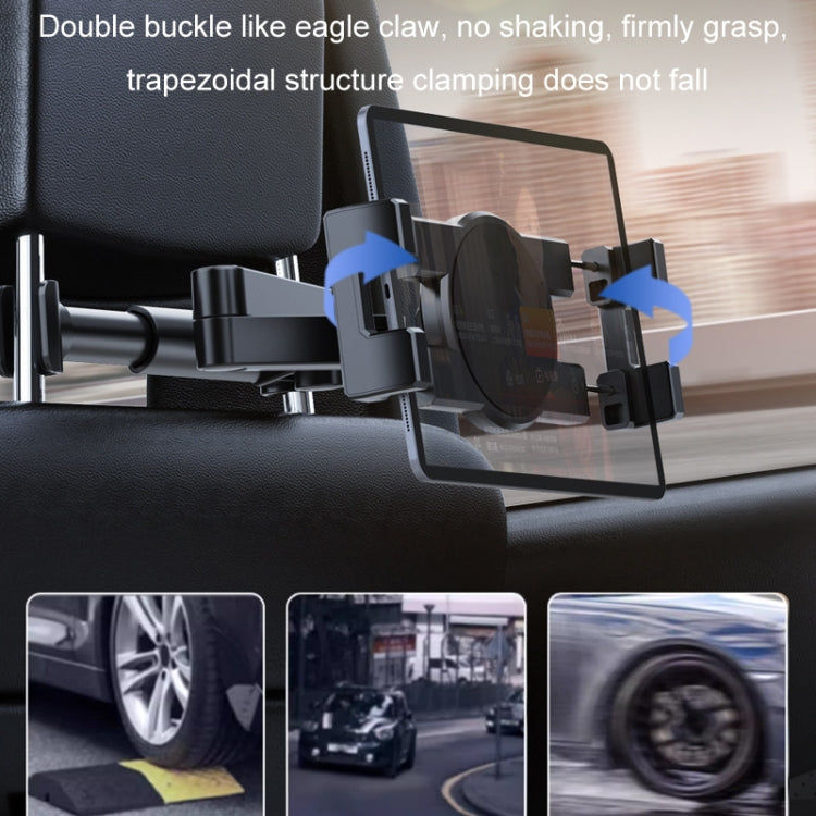 Car Seat Backrest Mobile Phone Tablet Holder, Model: A081+X159 - Universal Car Holders by PMC TechLife | Online Shopping South Africa | PMC TechLife | Buy Now Pay Later Mobicred