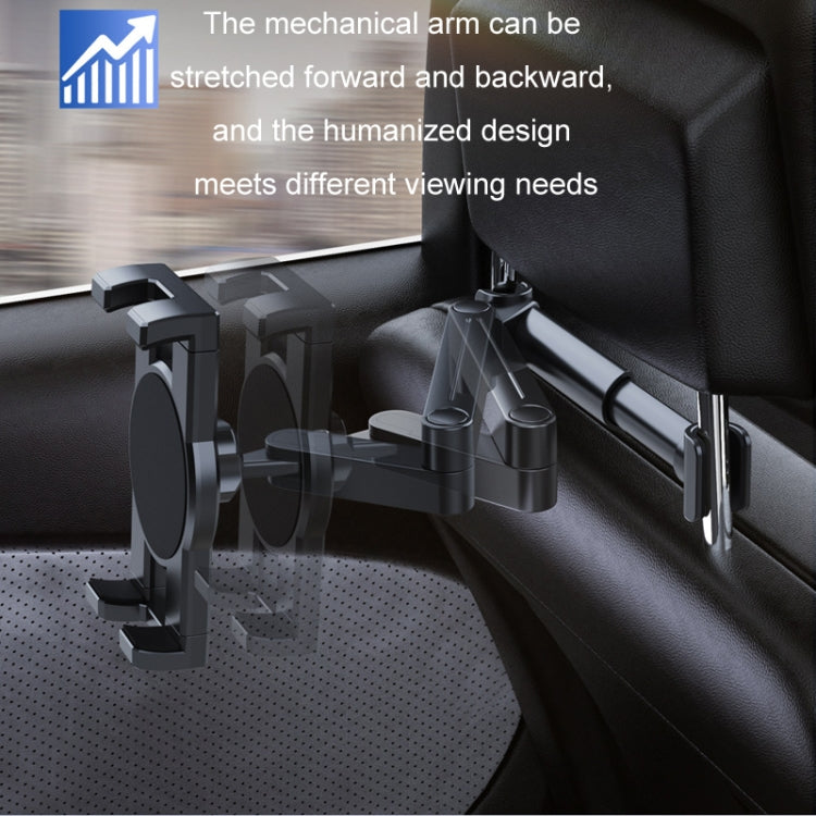 Car Seat Backrest Mobile Phone Tablet Holder, Model: A081+X159 - Universal Car Holders by PMC TechLife | Online Shopping South Africa | PMC TechLife | Buy Now Pay Later Mobicred