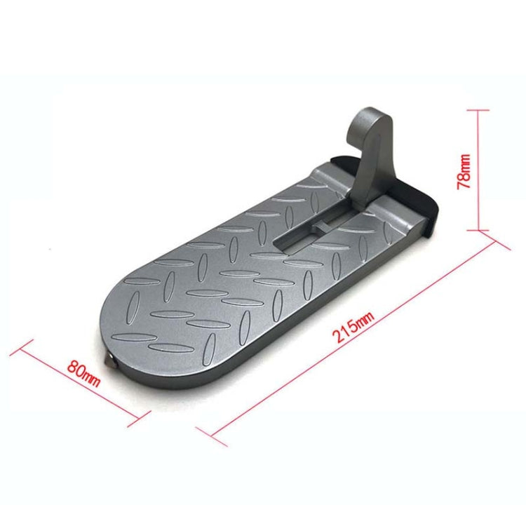 Car Extension Assisted Boarding Hooks Footrests(Silver) - Foot Pedal by PMC TechLife | Online Shopping South Africa | PMC TechLife | Buy Now Pay Later Mobicred