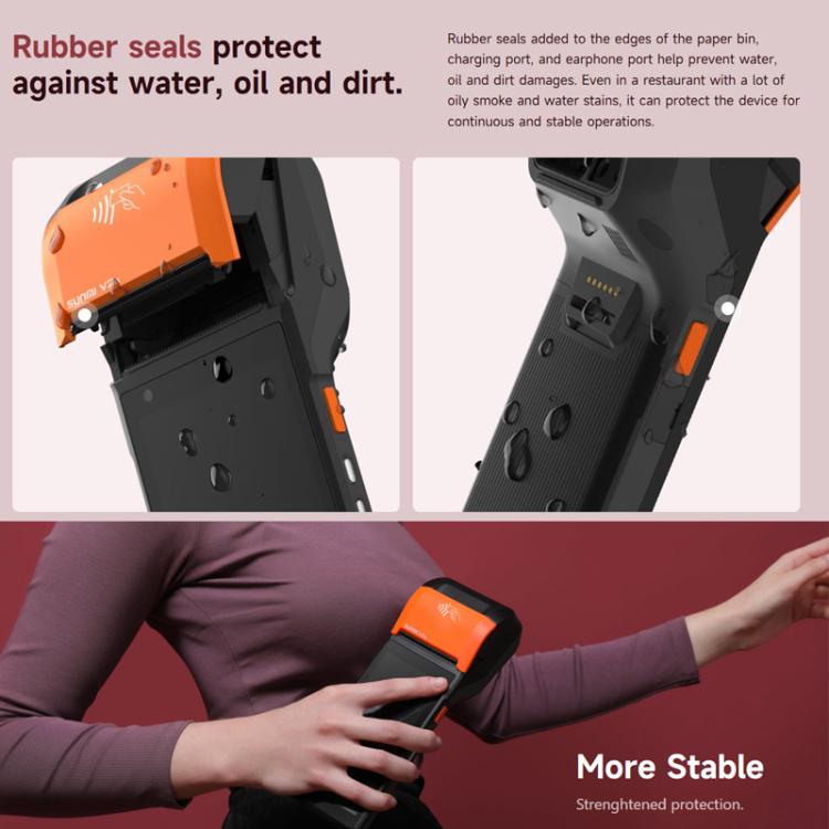 SUNMI V2s Scanning Label Printing Cash Register, Spec: Scanner 2+16G(EU Plug) - free shipping - PMc TechLife - Order now!