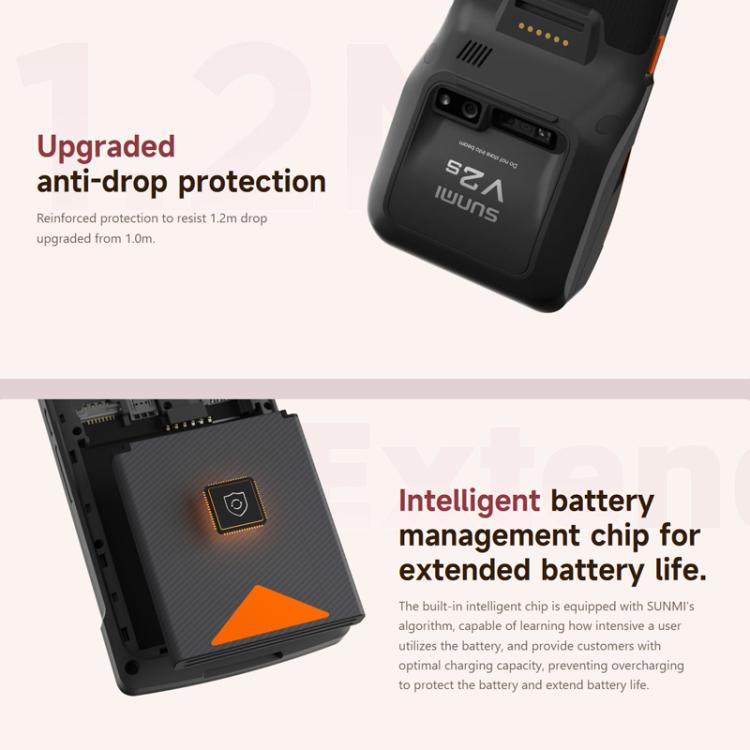 SUNMI V2s Scanning Label Printing Cash Register, Spec: Scanner 2+16G(EU Plug) - free shipping - PMc TechLife - Order now!