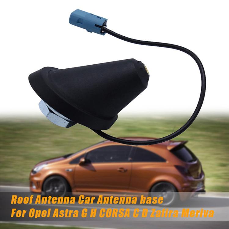 For Opel Car Modification Short Antenna Base Accessories(Black) - Aerials by PMC TechLife | Online Shopping South Africa | PMC TechLife | Buy Now Pay Later Mobicred