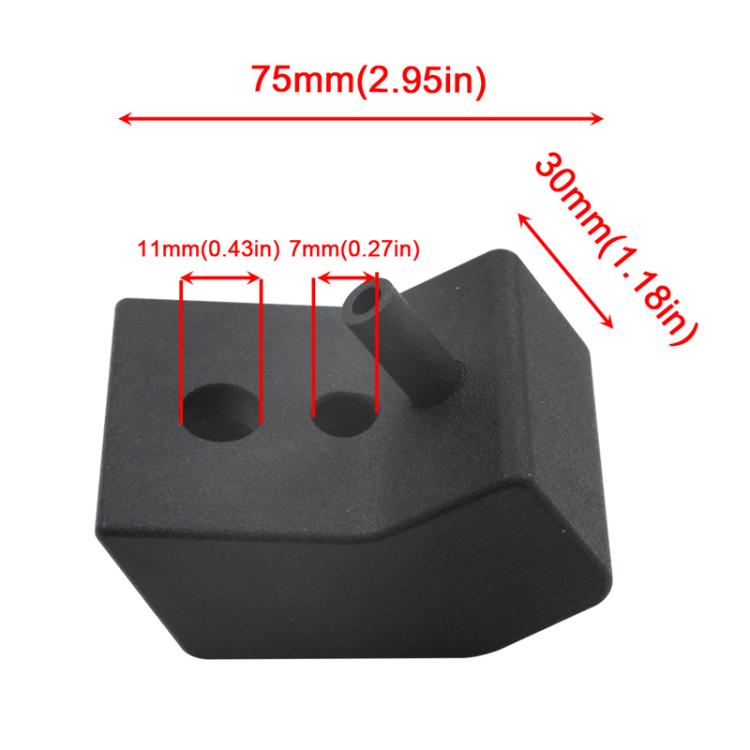 For Toyota / Lexus Car Seat Spacer Lift Gasket(Black) - Others by PMC TechLife | Online Shopping South Africa | PMC TechLife | Buy Now Pay Later Mobicred