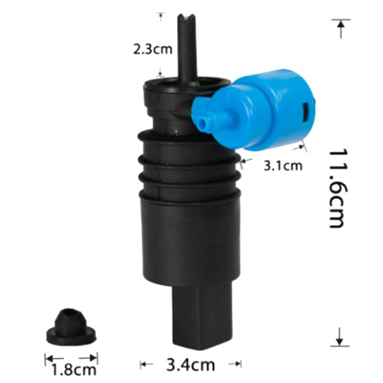 For Vauxhall Corsa C / MK2 Car Windshield Washer Pump Water Spray Motor - Windscreen Wipers by PMc TechLife | Online Shopping South Africa | PMc TechLife | Buy Now Pay Later Mobicred