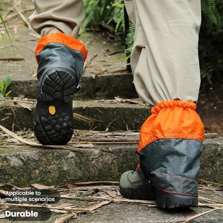 AOTU AT8917 1pair With Reflective Strip Outdoor Mountaineering Hiking Snowproof Footwear Desert Sandproof Shoe Covers(Blue) - Mountaineering Outfit by AOTU | Online Shopping South Africa | PMC TechLife | Buy Now Pay Later Mobicred