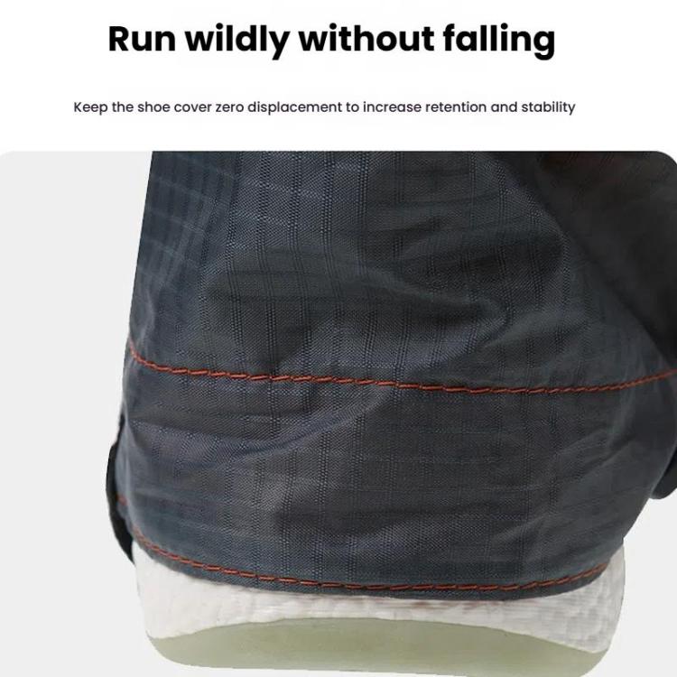 AOTU AT8917 1pair With Reflective Strip Outdoor Mountaineering Hiking Snowproof Footwear Desert Sandproof Shoe Covers(Black) - Mountaineering Outfit by AOTU | Online Shopping South Africa | PMC TechLife | Buy Now Pay Later Mobicred