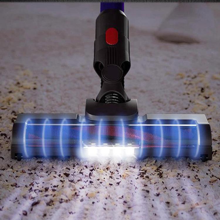 For Dyson V7 / V8 / V10 / V11 Vacuum Cleaner Floor Brush Head With LED Light 03A Soft Velvet - For Dyson Accessories by PMC TechLife | Online Shopping South Africa | PMC TechLife | Buy Now Pay Later Mobicred