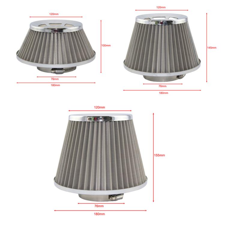 Small Car Air Filter High Flow Mushroom-Head Engine Intake Modified Cartridge - Air Intake System by PMC TechLife | Online Shopping South Africa | PMC TechLife | Buy Now Pay Later Mobicred