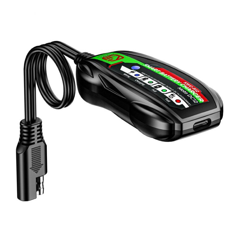 Kewig B12 Motorcycle Lead-Acid Battery Modified Charger(Black) - free shipping - PMC TechLife - Order now!