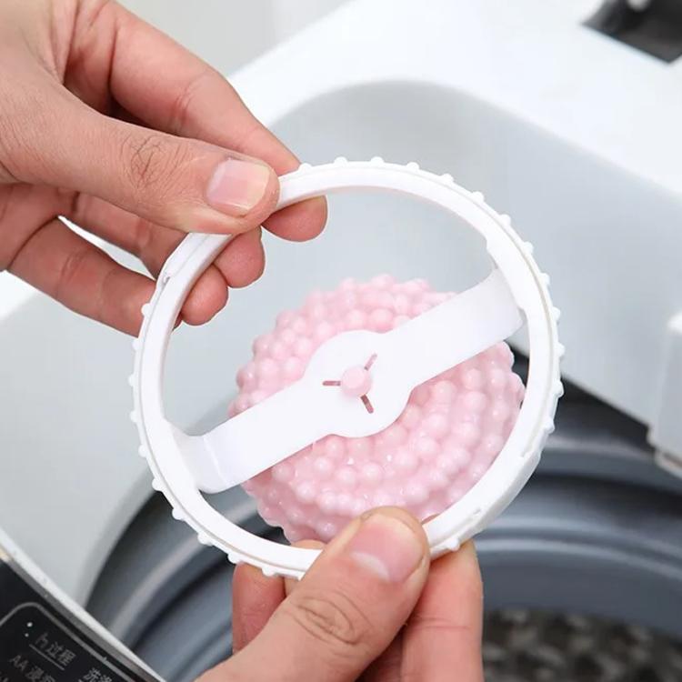 Hair Filter Bag Laundry Lint Catcher for Washing Machine(Pink) - free shipping - PMC TechLife - Order now!