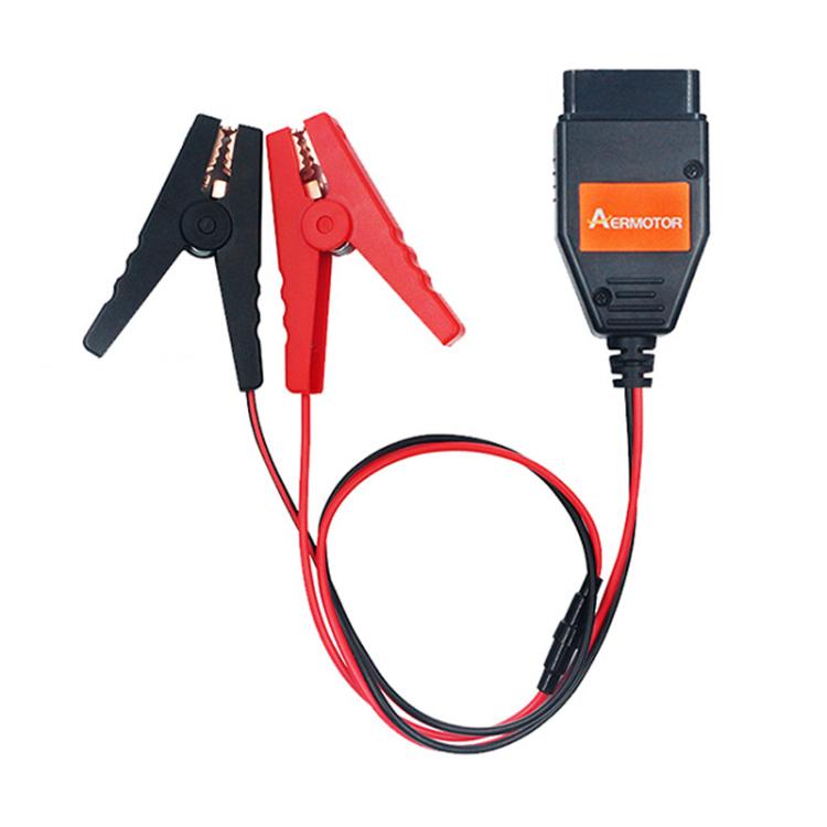 AERMOTOR Car ECU OBD2 Connector Battery Charging Clip Emergency Power Off Protector(Red Black) - Booster Cable & Clip by AERMOTOR | Online Shopping South Africa | PMC TechLife | Buy Now Pay Later Mobicred