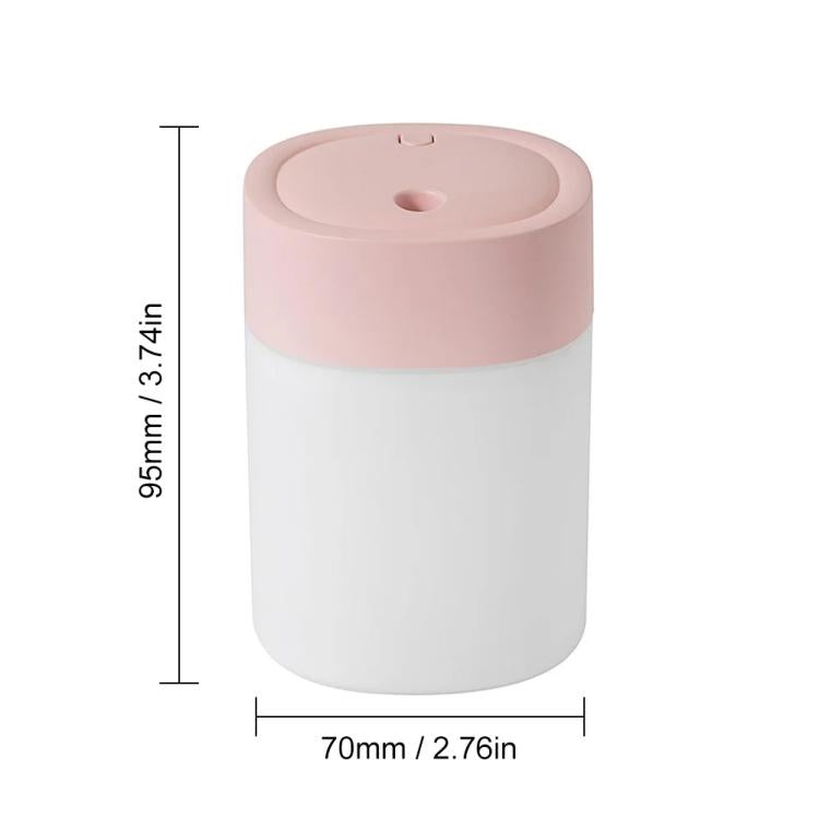200ml Dazzling Mini USB Humidifier Desktop Car Home Air Humidifier(Pink) - free shipping - PMC TechLife - Order now!