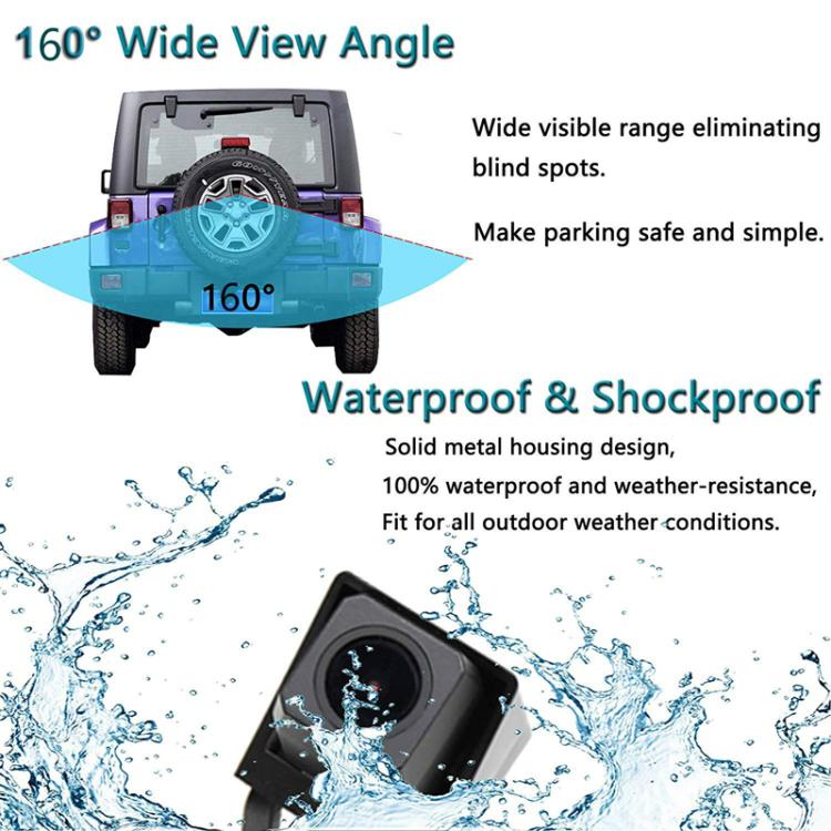 For Jeep Wrangler 2007-2018 Car Backup Tire Rear View Camera - Rear View Cameras by PMC TechLife | Online Shopping South Africa | PMC TechLife | Buy Now Pay Later Mobicred