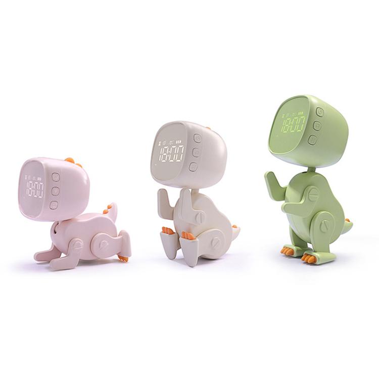 Cartoon Variety Dinosaur USB Charging LED Screen Timer Night Light Electronic Alarm Clock(Pink) - Alarm Clocks by PMc TechLife | Online Shopping South Africa | PMc TechLife | Buy Now Pay Later Mobicred